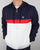 Fila Vintage Qtr Zip Overhead Jacket Navy/White/Red