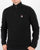 Fila Vintage Quarter Zip Roll Neck Black