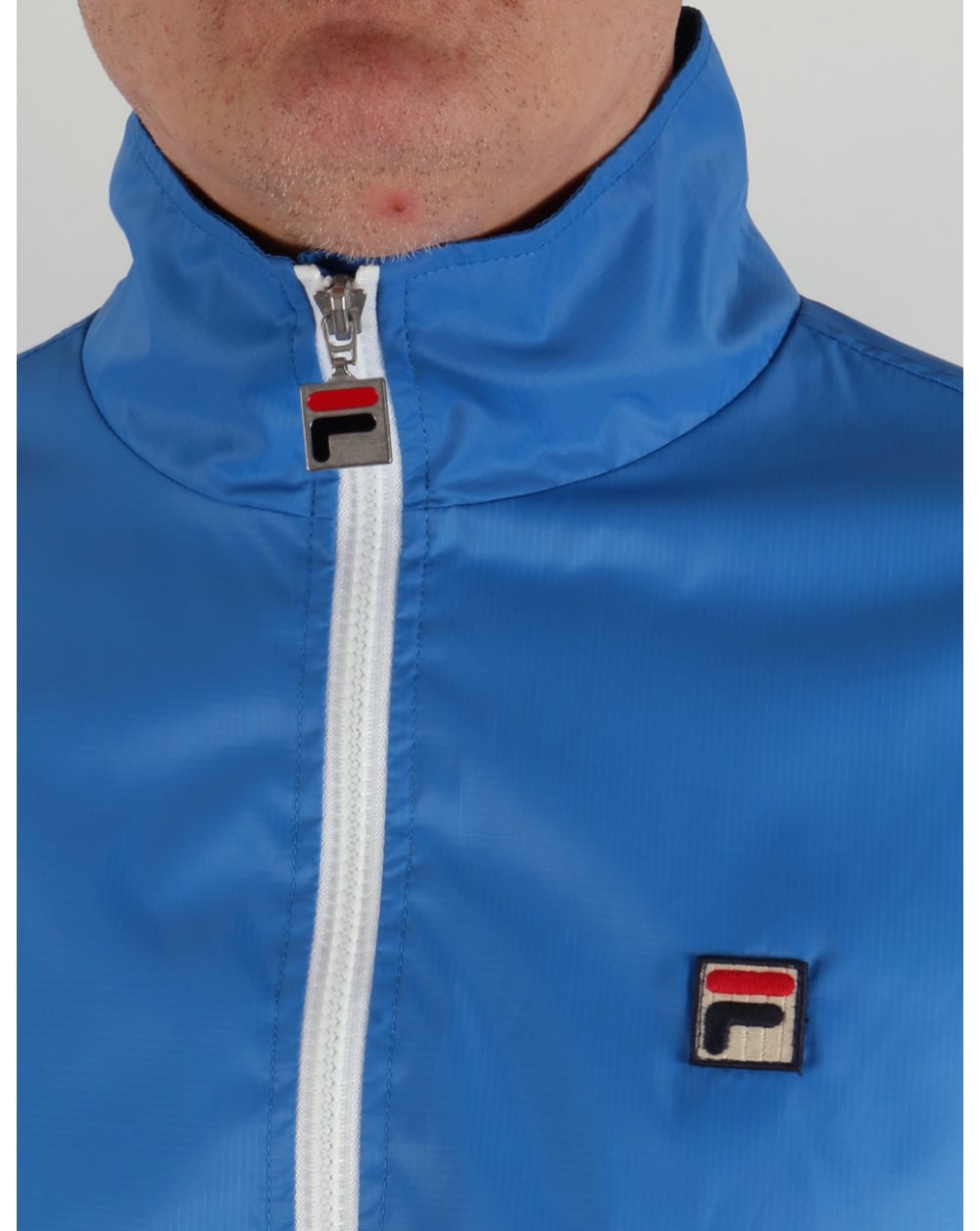 Fila Vintage Quayside Jacke Ozeanblau