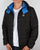 Fila Vintage Quilted Hooded Jacket Black