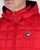 Fila Vintage Quilted Hooded Jacket Red