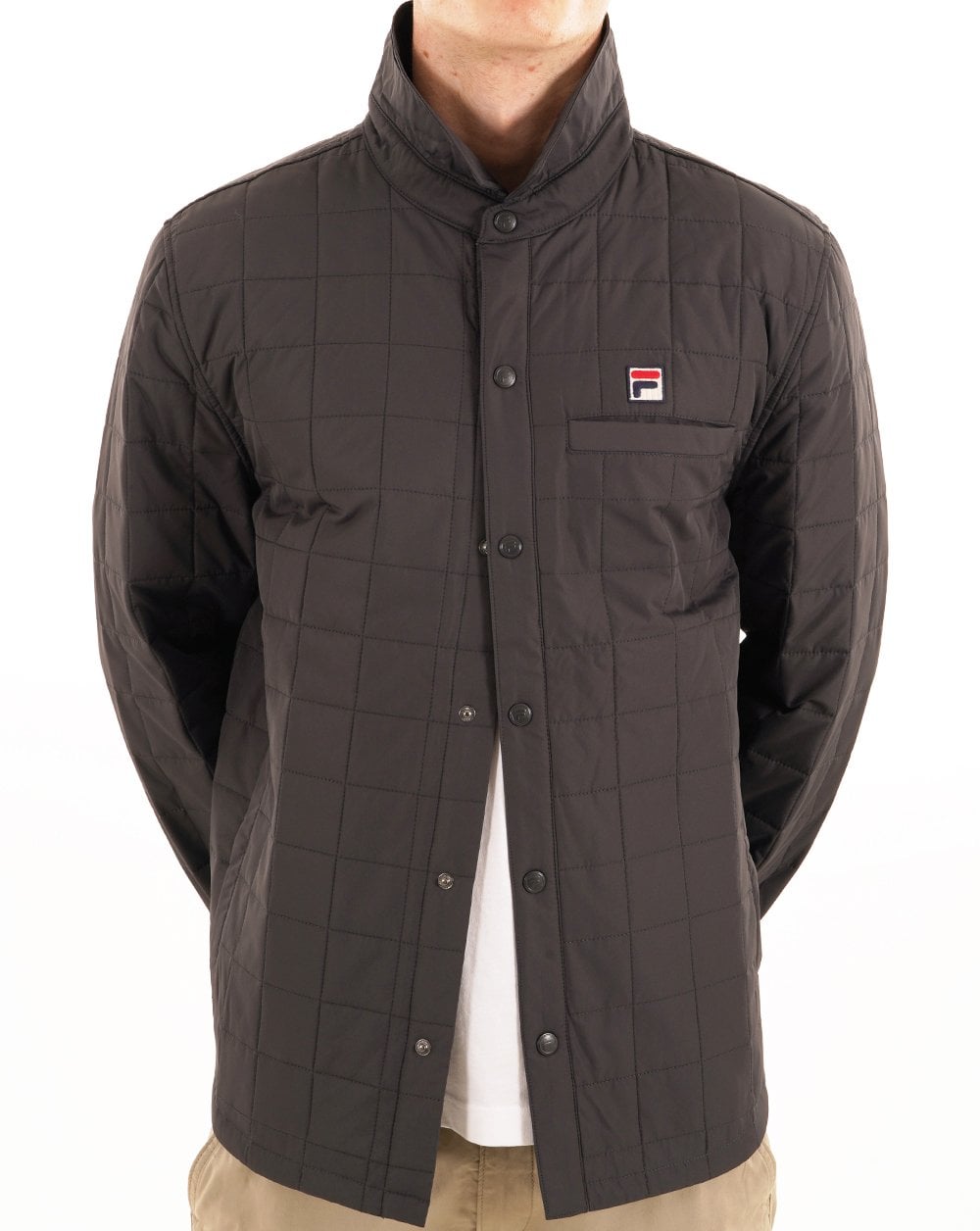 Fila Vintage Stepphemd Anthrazit
