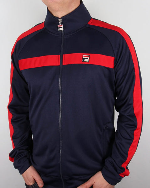 Fila Vintage Renzo Track Top Navy