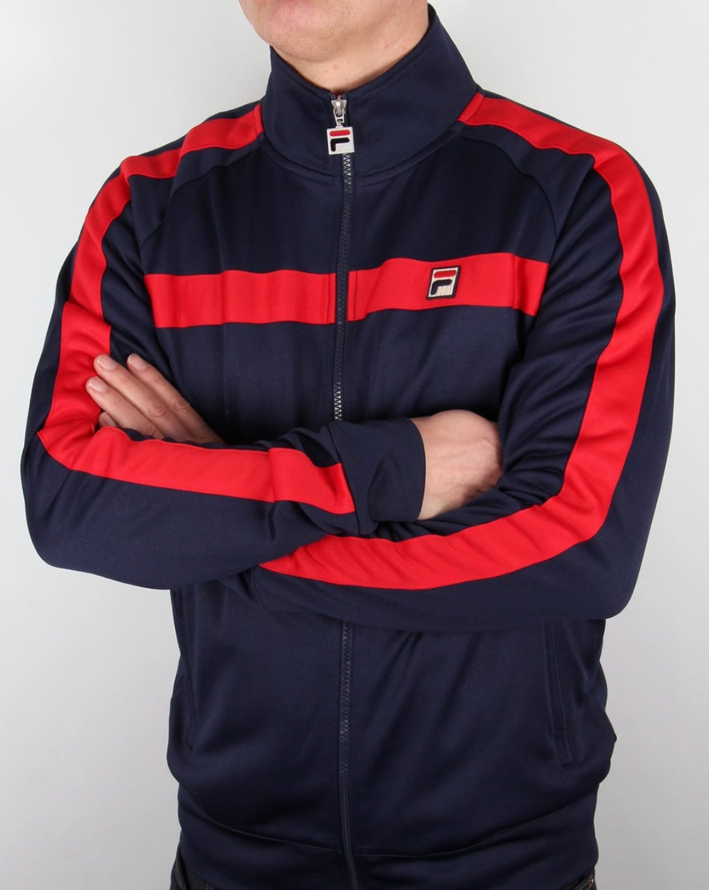 Fila Vintage Renzo Trainingsjacke, Marineblau