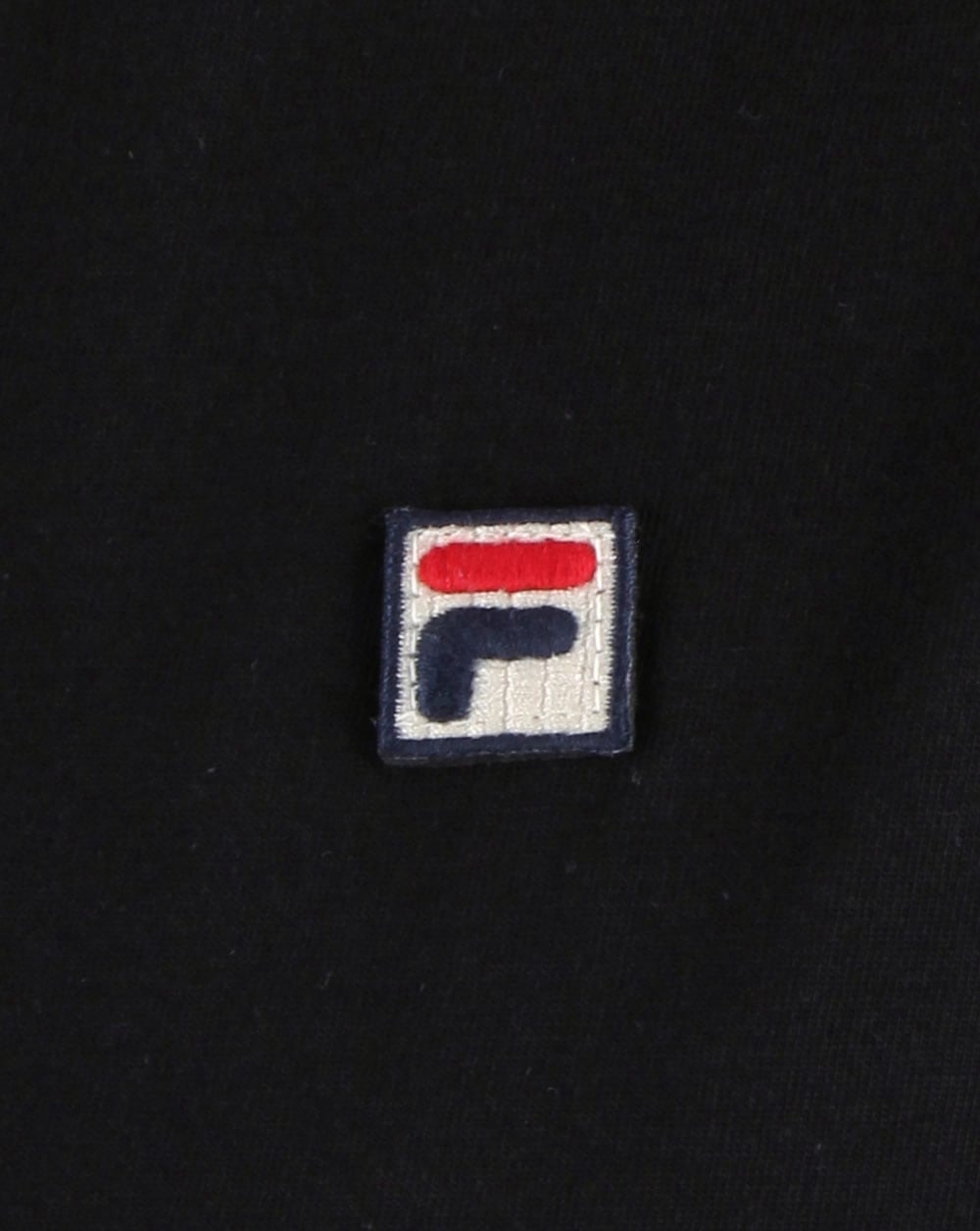 Fila Vintage Ringer T Shirt Black