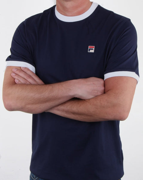 Fila Vintage Ringer T-shirt Navy