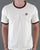 Fila Vintage Ringer T Shirt Off White/Brown