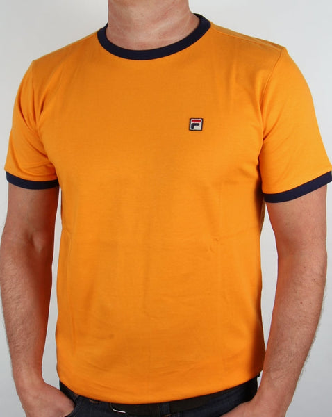 Fila Vintage Ringer T-shirt Orange