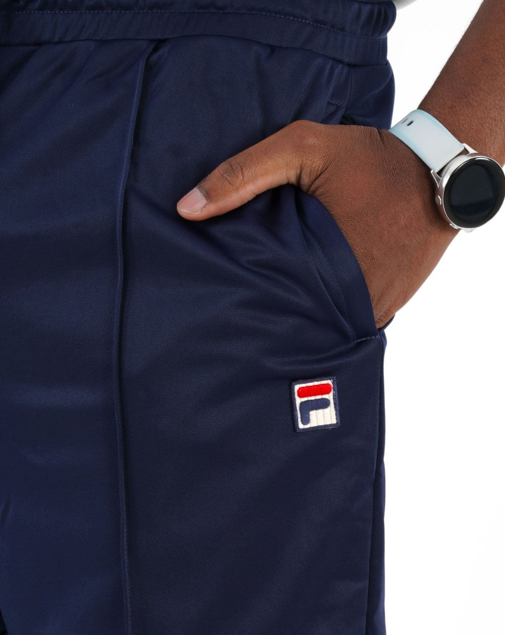 Fila Vintage Santos Track Pants Navy