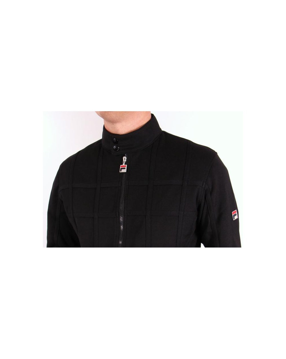 Fila Vintage Saturn 2 Trainingsjacke Schwarz