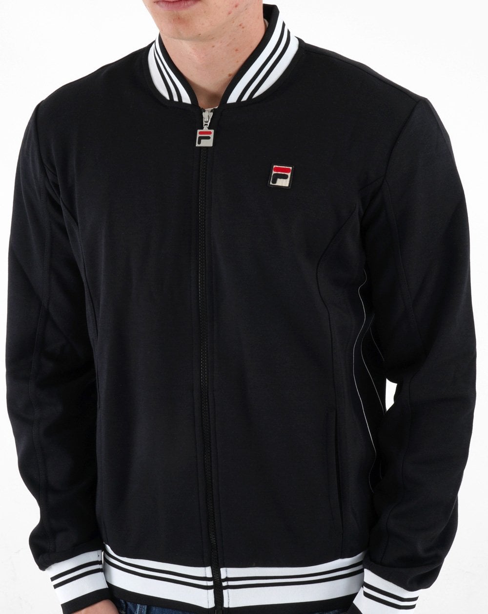 Fila Vintage Settanta 2 Track Top Schwarz