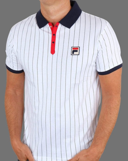 Fila Vintage Settanta Poloshirt Weiß