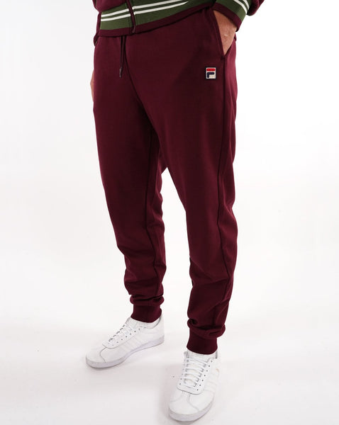 Fila Vintage Settanta Track Pants Wine