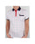 Fila Vintage Settimo Windowpane Polo Shirt White