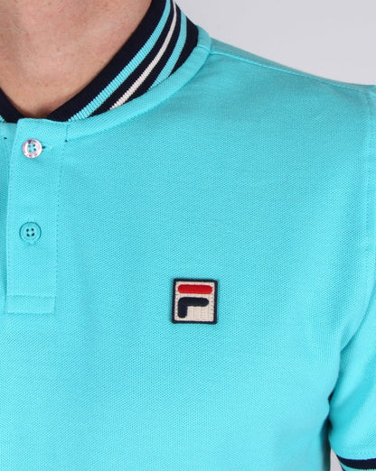 Fila Vintage Skipper Poloshirt Blue Radience