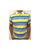 Fila Vintage Smuggler Striped Polo Yellow/Blue/Grey