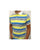Fila Vintage Smuggler Striped Polo Yellow/Blue/Grey