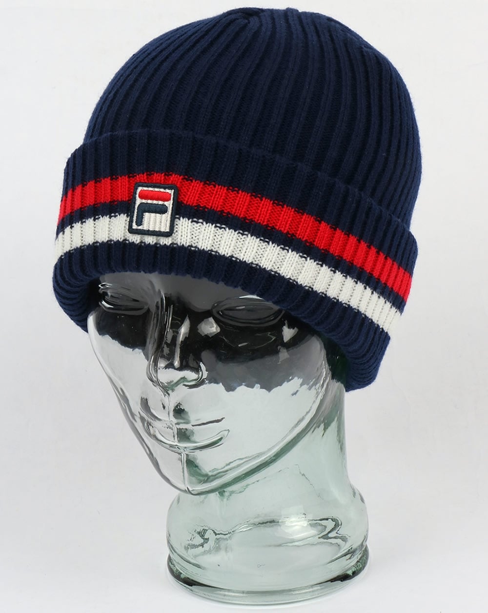 Fila Vintage Snow Beanie Navy/red/white