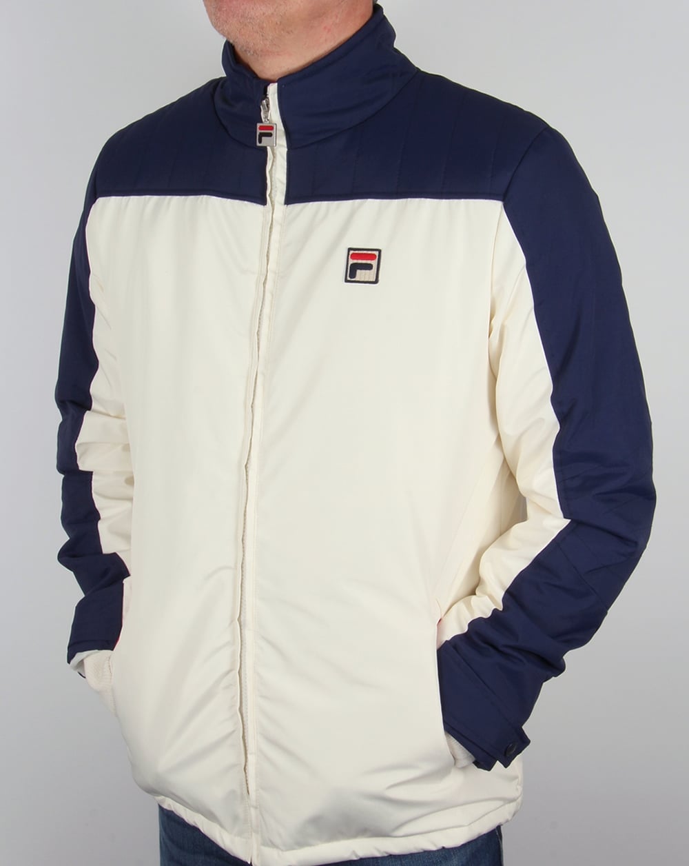 Fila Vintage Stenmark Skijacke Gardenia/Navy