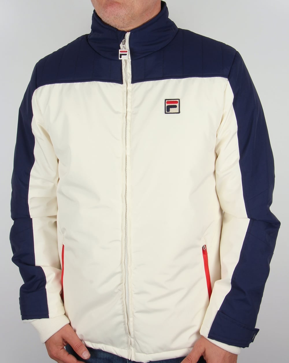 Fila Vintage Stenmark Skijacke Gardenia/Navy