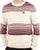 Fila Vintage Stripe Crew Knit Gardenia/Port