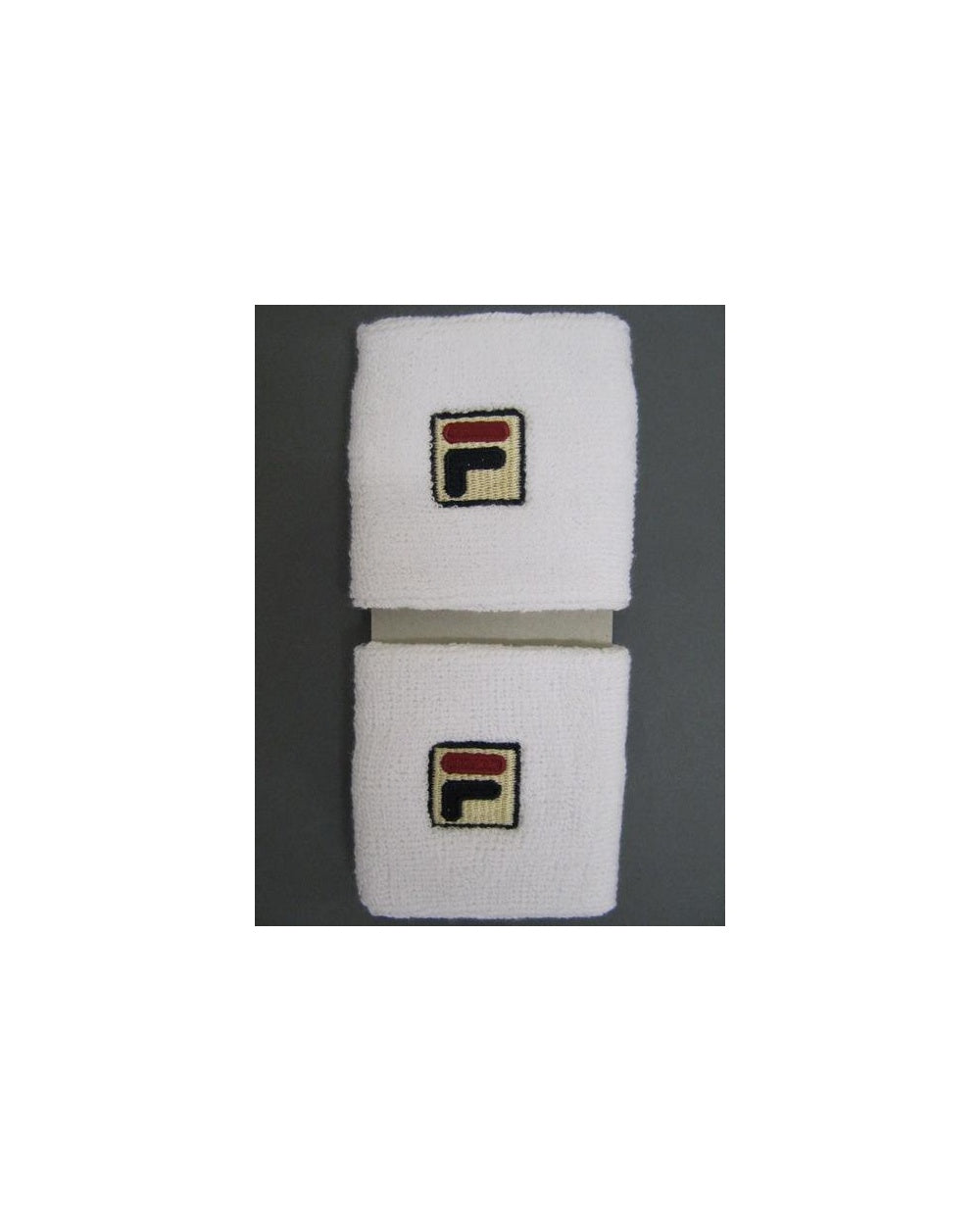 Fila Vintage Sweatband Double Pack White