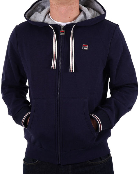 Fila Vintage Tenconi Hoodie Navy