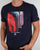 Fila Vintage Terrinda Colllectors T-shirt Navy