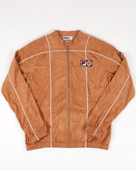 Fila Vintage Terrinda Mk3 Pro Badged Track Top Tan