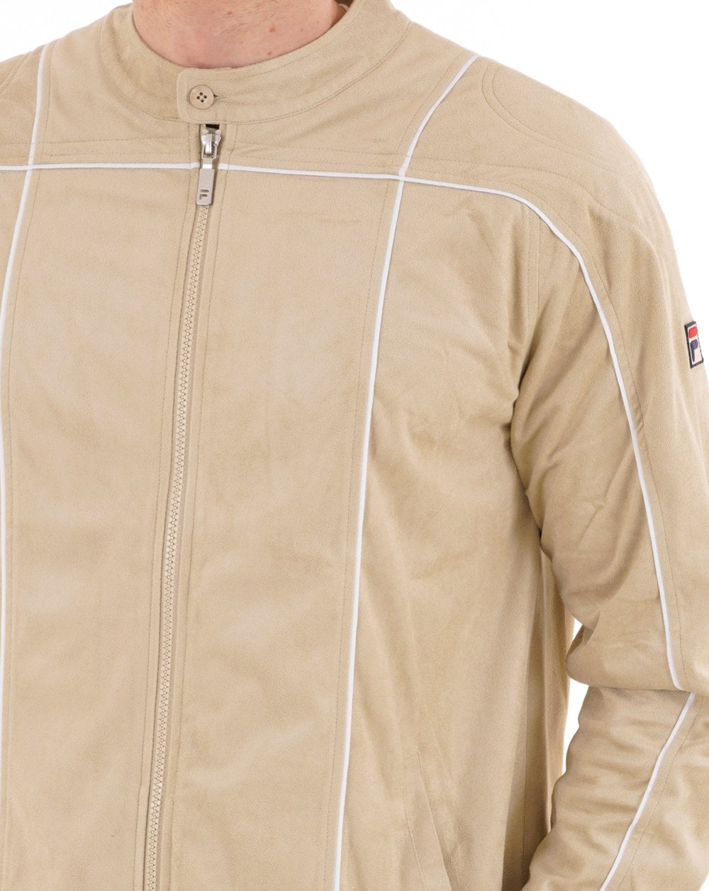 Fila Vintage Terrinda Mk3 Track Top Bone White