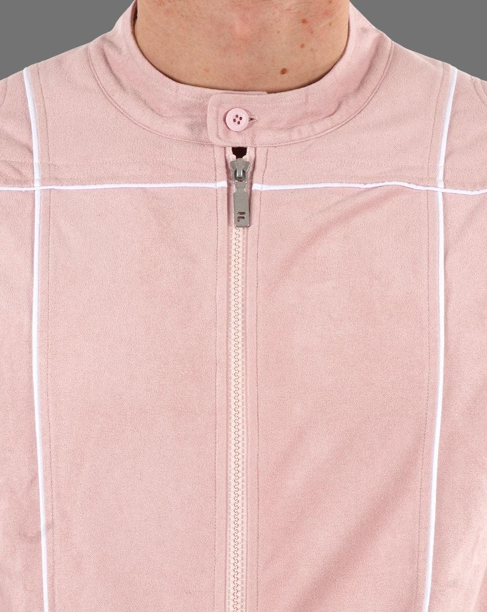 Fila Vintage Terrinda Mk3 Trainingsjacke Pink/Weiß
