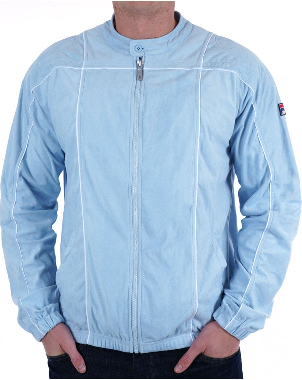 Fila Vintage Terrinda MK3 Track Top Sky Blue/White