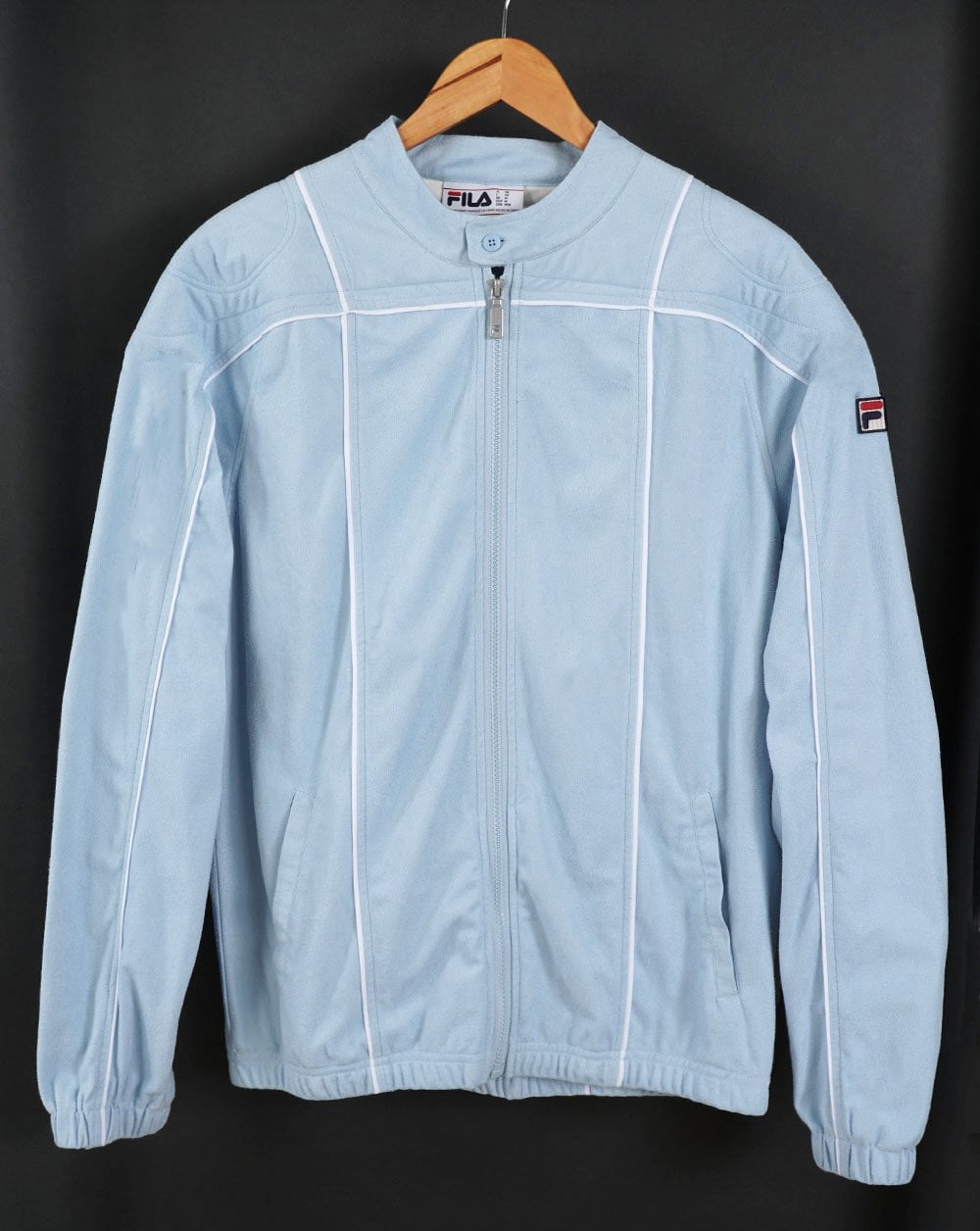 Fila Vintage Terrinda MK3 Trainingsjacke Himmelblau/Weiß