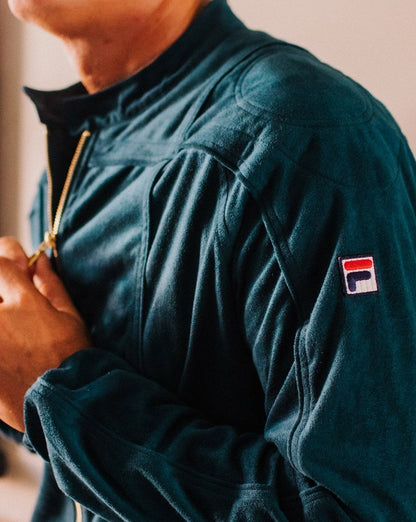 Fila Vintage Terrinda Trainingsjacke Smaragdgrün