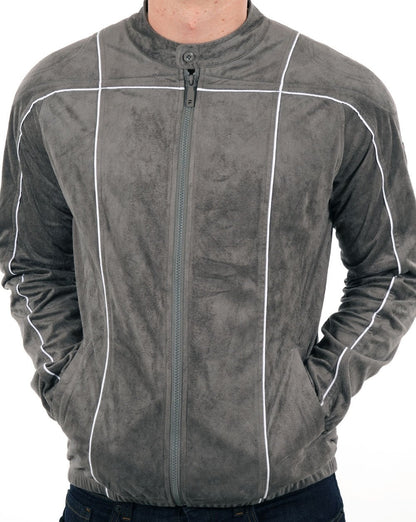 Fila Vintage Terrinda Trainingsjacke Anthrazit/Weiß