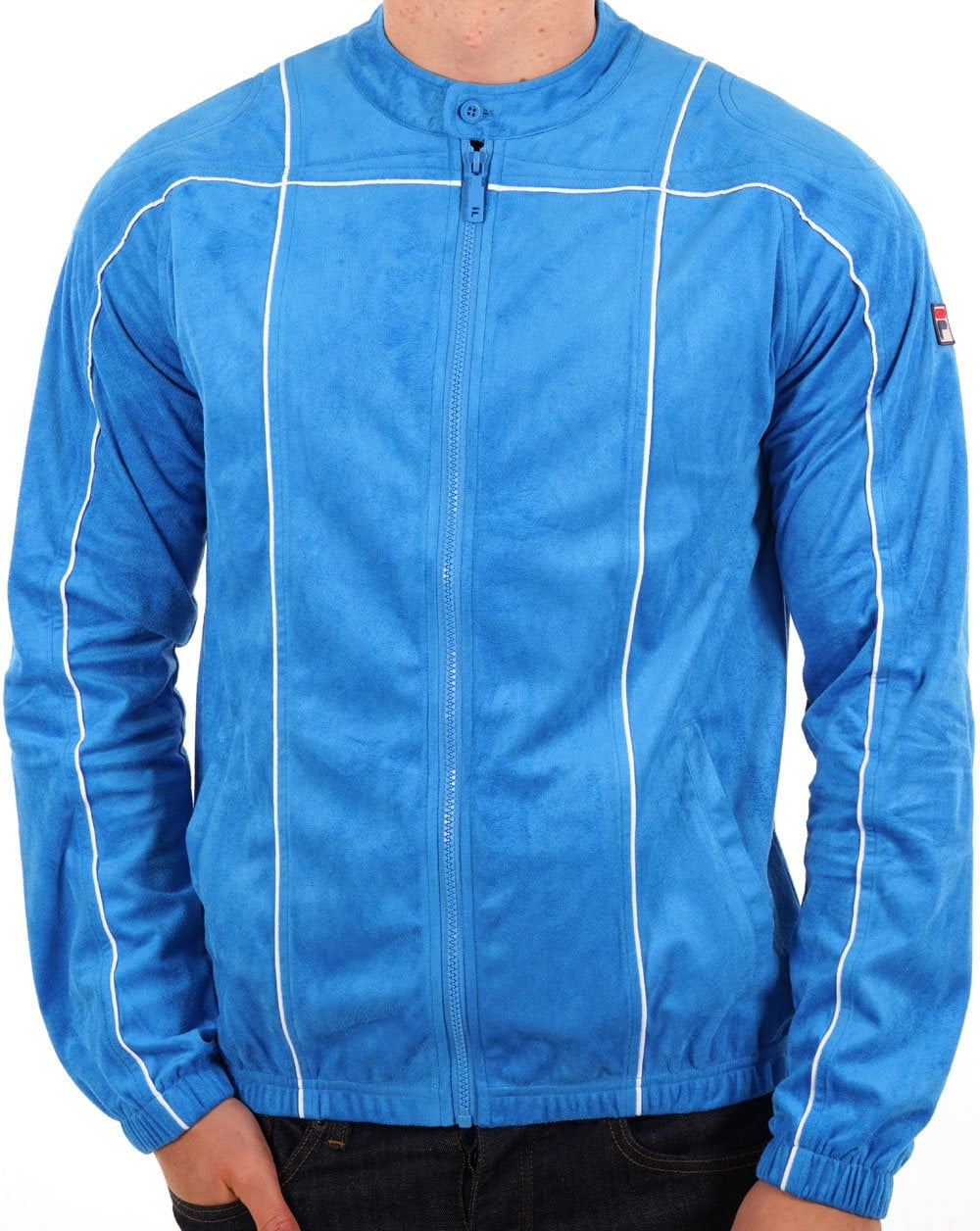 Fila Vintage Terrinda Track Top French Blue/White