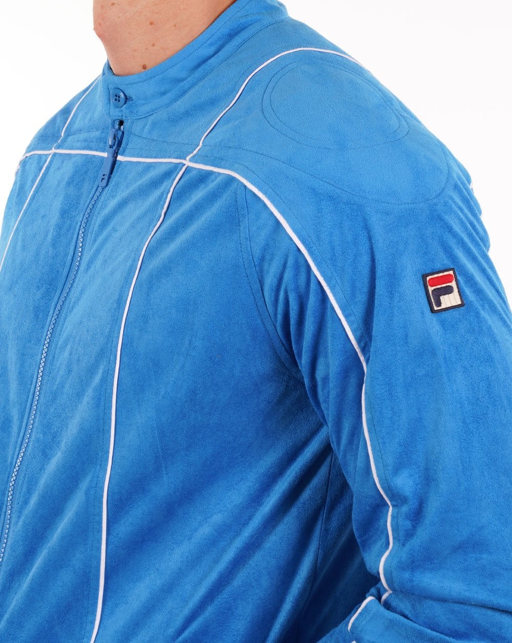 Fila Vintage Terrinda Track Top French Blue/White