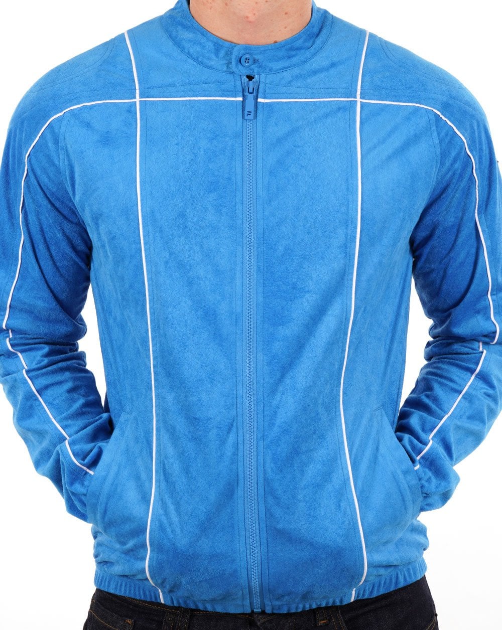 Fila Vintage Terrinda Track Top French Blue/White