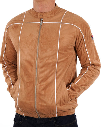 Fila Vintage Terrinda Trainingsjacke in Hellbraun