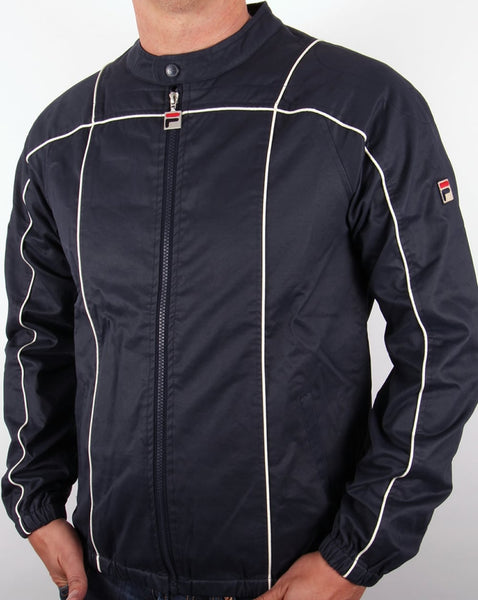 Fila Vintage Terrinda Wax Track Top Navy