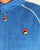 Fila Vintage Terry Biker Track Top Ocean Blue