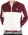 Fila Vintage Tiebreaker Track Top Dark Claret Gardenia