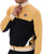 Fila Vintage Tiebreaker Track Top Golden Tan Black