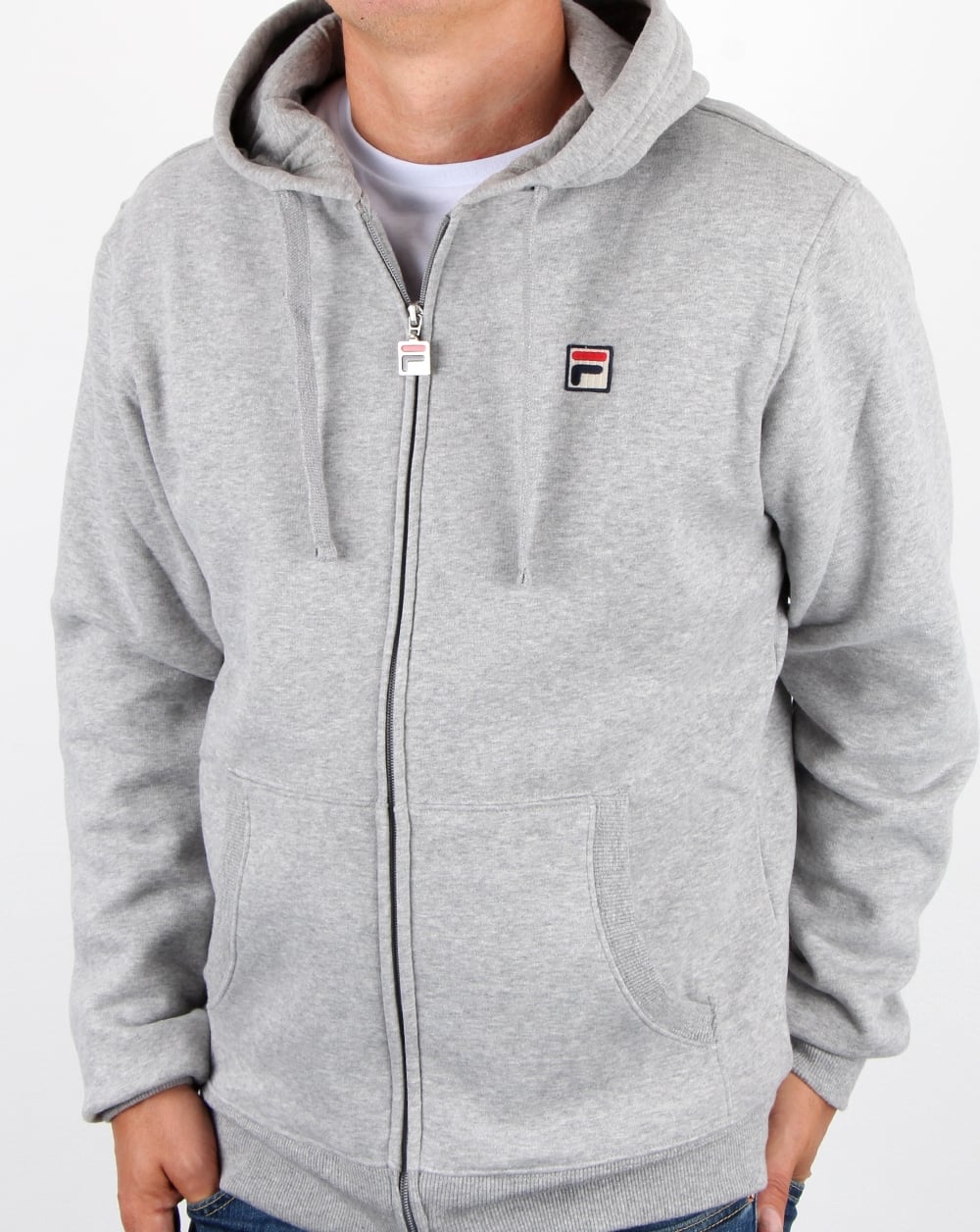 Fila Vintage Tommasso Hoody Grey Twist