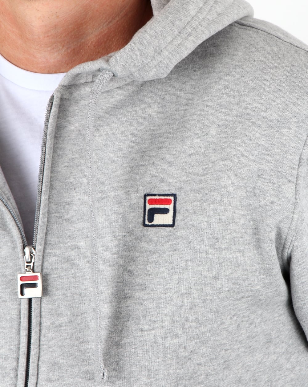 Fila Vintage Tommasso Hoody Grey Twist