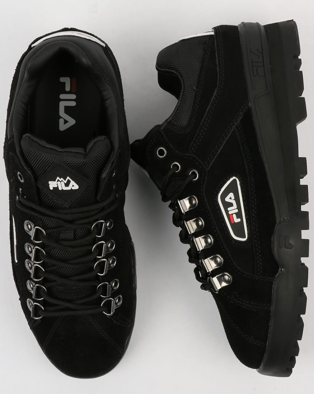Fila Vintage Trailblazer Suede Boots Black