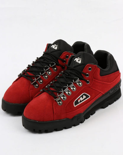 Fila Vintage Trailblazer Wildlederstiefel Rot