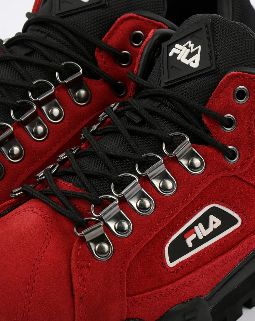 Fila Vintage Trailblazer Suede Boots Red