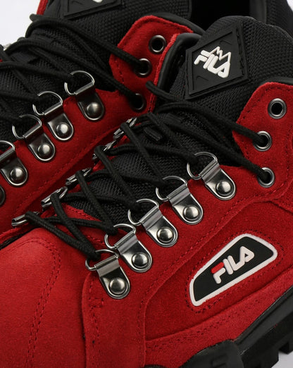 Fila Vintage Trailblazer Wildlederstiefel Rot