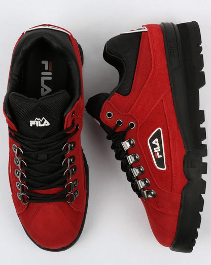 Fila Vintage Trailblazer Wildlederstiefel Rot